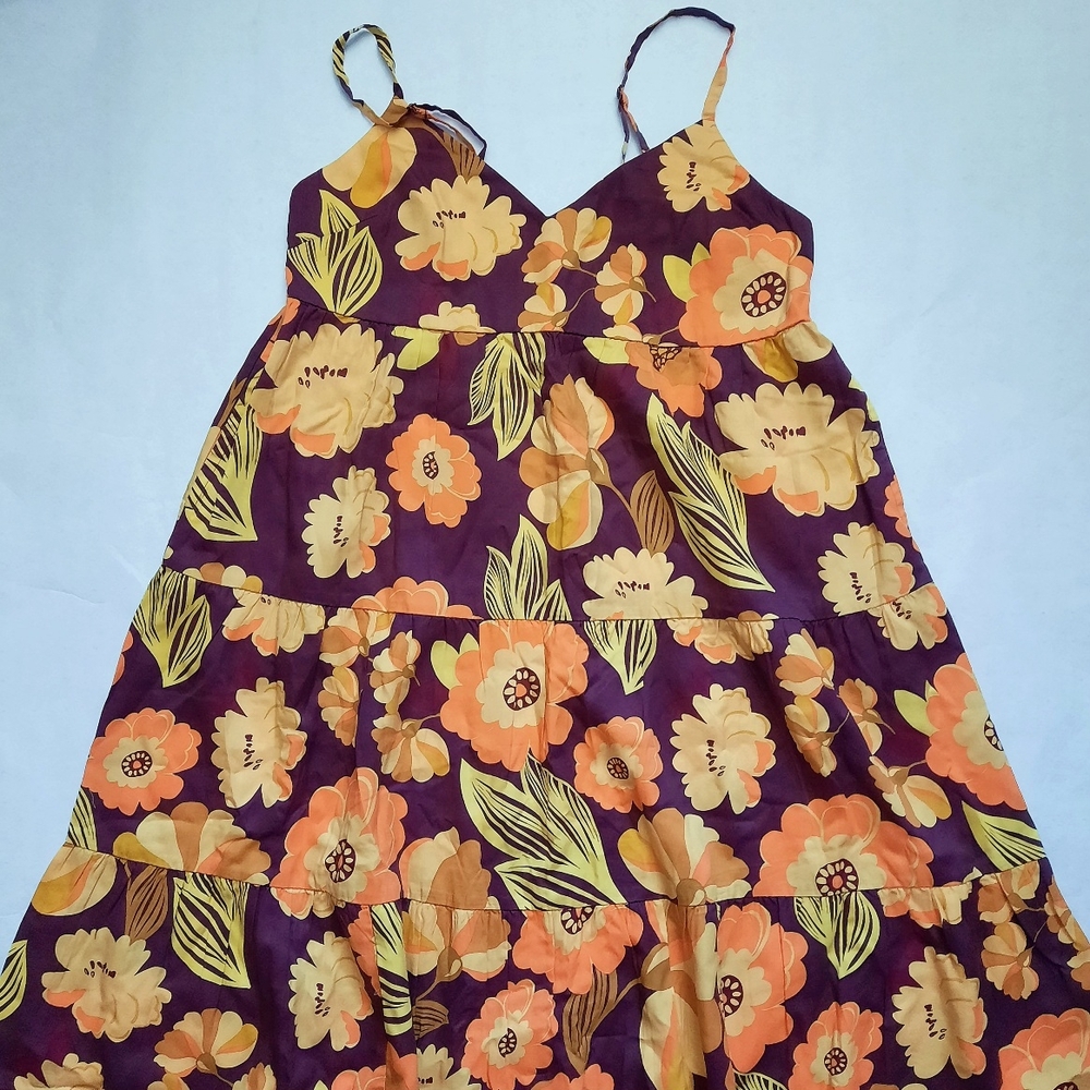 NWOT Lucy & Yak Mable TENCEL™ Lyocell Maxi Dress in Reyna Print - Size 8 / UK 12 - Picture 6 of 16